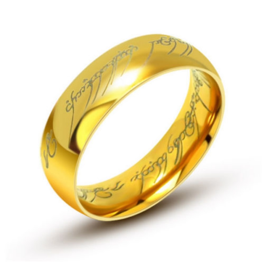 New LOTR Lord Of The Rings PRECIOUS 18k Ring